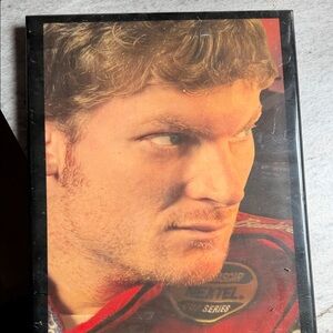 Nascar Red and Black Portrait